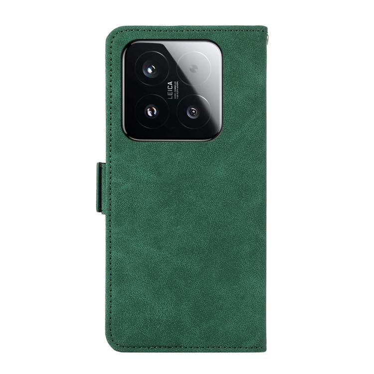 For Xiaomi 15T 5G ABEEL Frosted Magnetic RFID Leather Phone Case