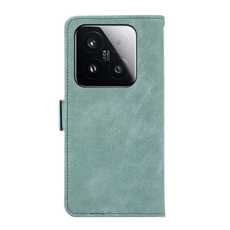 For Xiaomi 15T 5G ABEEL Frosted Magnetic RFID Leather Phone Case