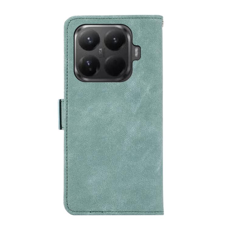 For Xiaomi 15T Pro 5G ABEEL Frosted Magnetic RFID Leather Phone Case