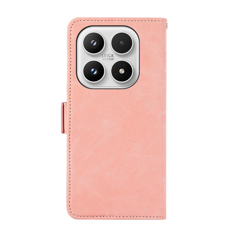 For Xiaomi 17 ABEEL Frosted Magnetic RFID Leather Phone Case