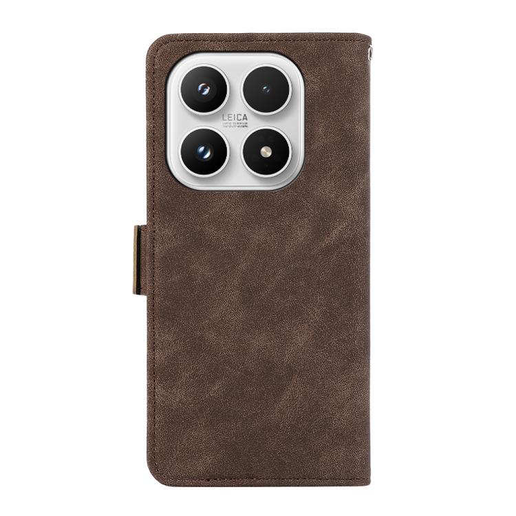 For Xiaomi 17 ABEEL Frosted Magnetic RFID Leather Phone Case