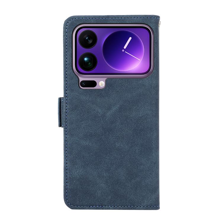 For Xiaomi 17 Pro ABEEL Frosted Magnetic RFID Leather Phone Case