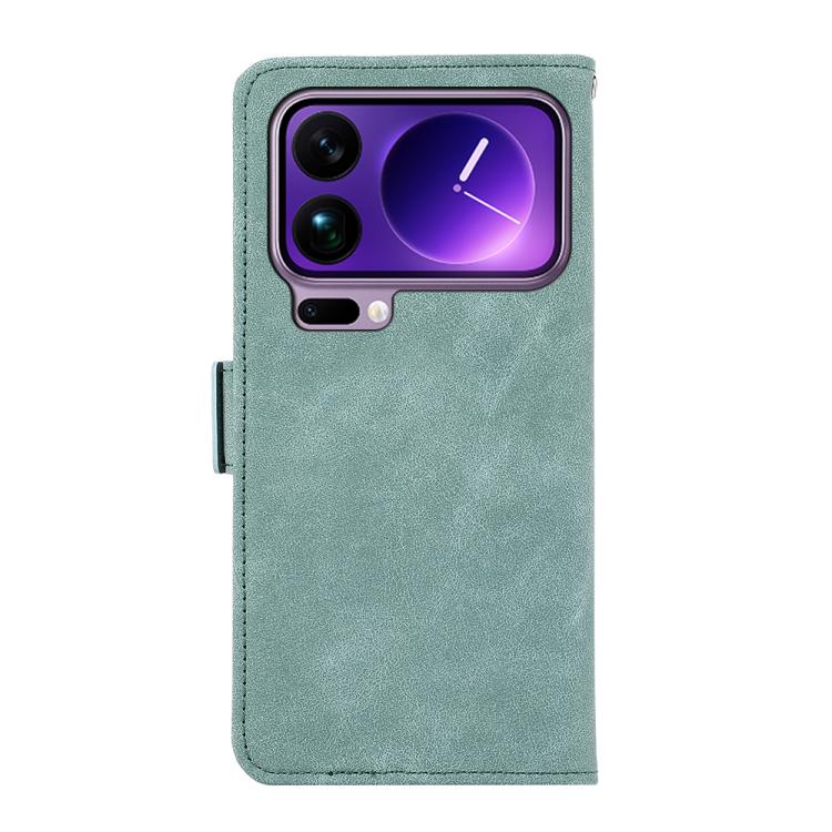 For Xiaomi 17 Pro ABEEL Frosted Magnetic RFID Leather Phone Case