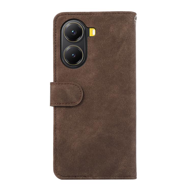 For Xiaomi Poco X7 Pro ABEEL Color Block Magnetic RFID Leather Phone Case