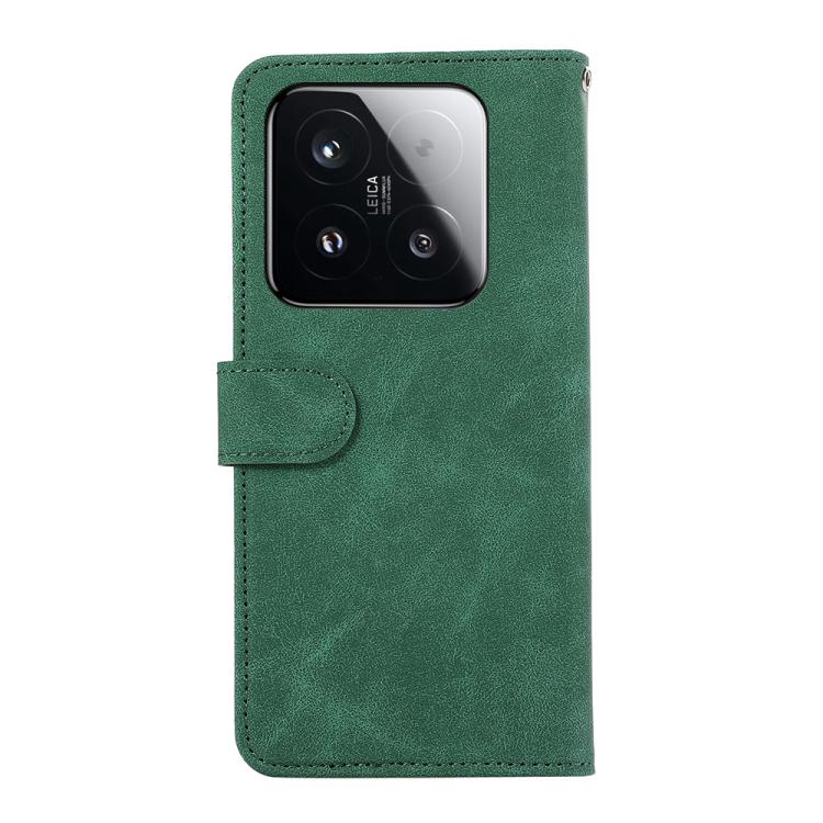 For Xiaomi 15T 5G ABEEL Color Block Magnetic RFID Leather Phone Case