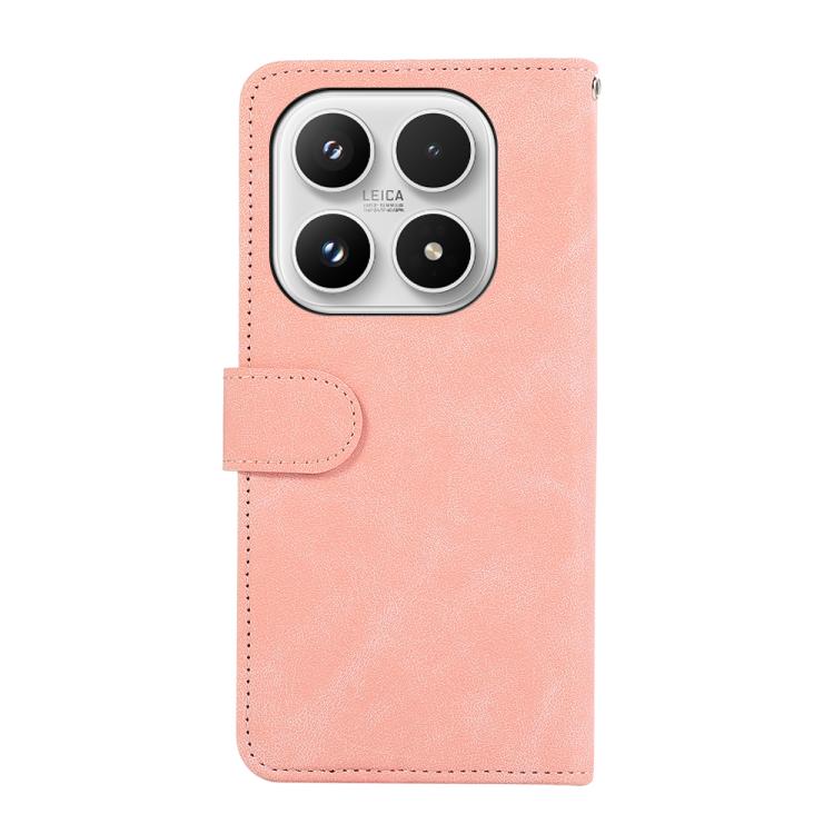 For Xiaomi 17 ABEEL Color Block Magnetic RFID Leather Phone Case