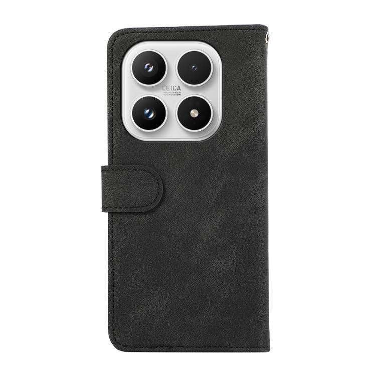 For Xiaomi 17 ABEEL Color Block Magnetic RFID Leather Phone Case