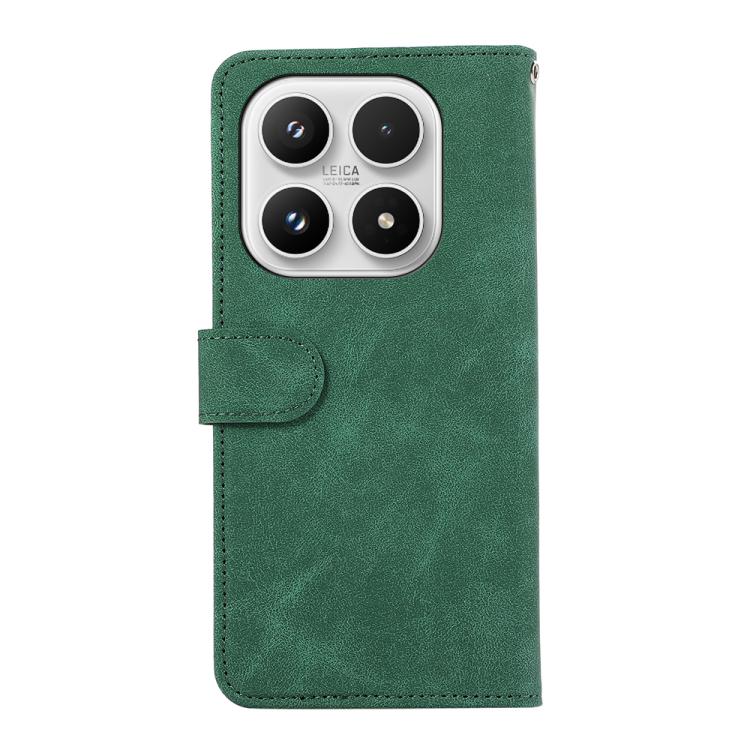 For Xiaomi 17 ABEEL Color Block Magnetic RFID Leather Phone Case