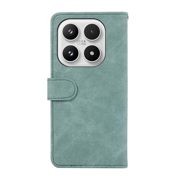 For Xiaomi 17 ABEEL Color Block Magnetic RFID Leather Phone Case
