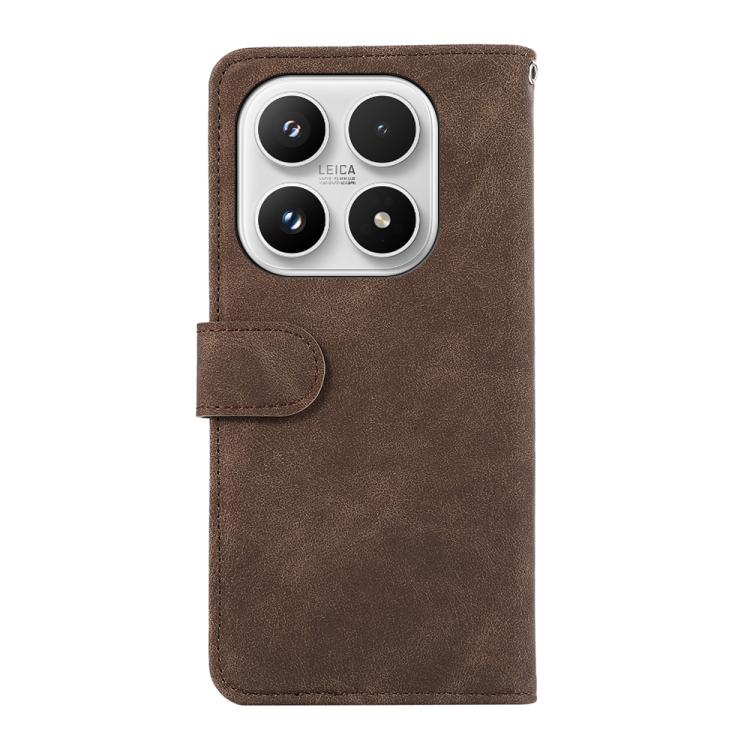 For Xiaomi 17 ABEEL Color Block Magnetic RFID Leather Phone Case