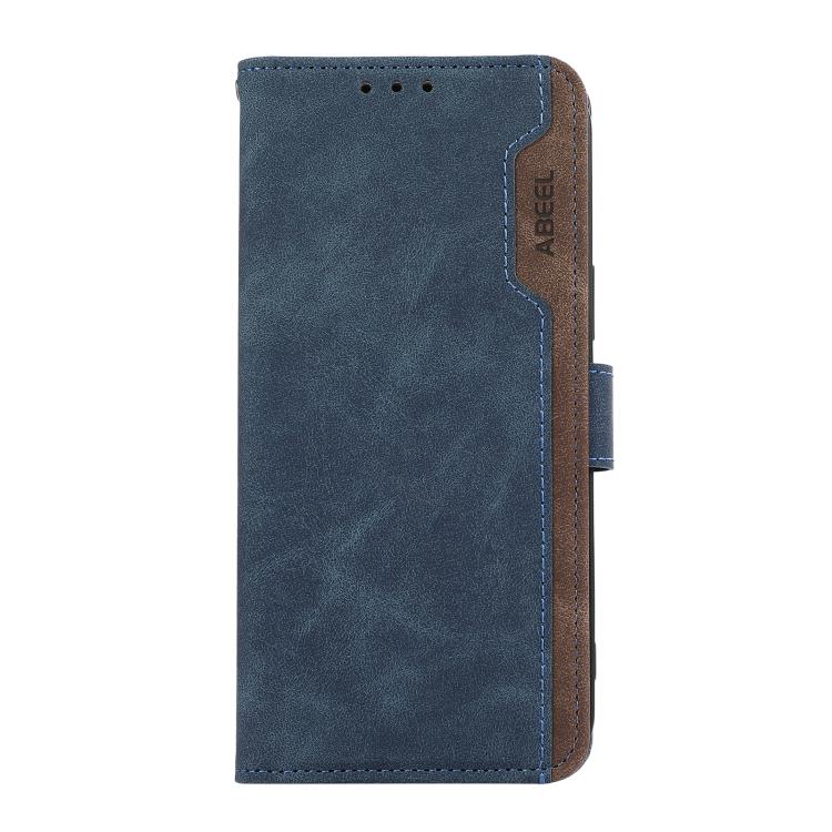 For Xiaomi 17 Pro ABEEL Color Block Magnetic RFID Leather Phone Case
