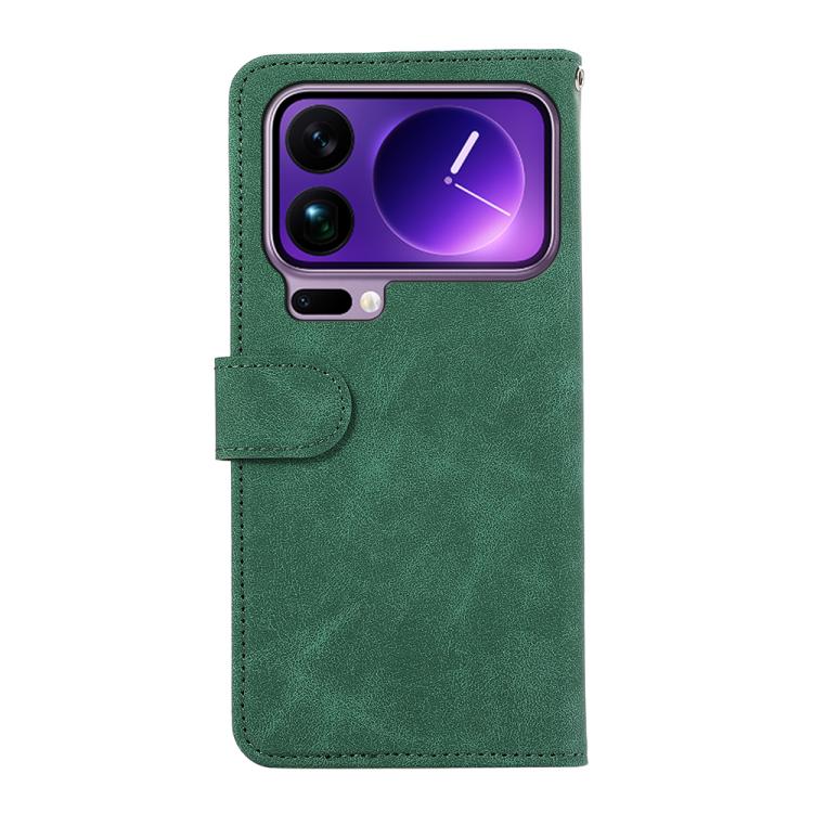 For Xiaomi 17 Pro ABEEL Color Block Magnetic RFID Leather Phone Case