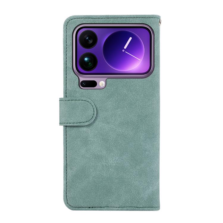 For Xiaomi 17 Pro Max ABEEL Color Block Magnetic RFID Leather Phone Case