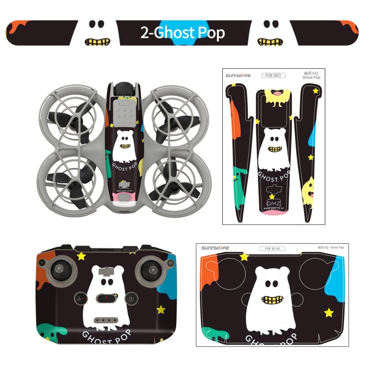 For DJI Neo Drone Body Remote Control Protective Sticker