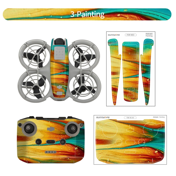 For DJI Neo Drone Body Remote Control Protective Sticker