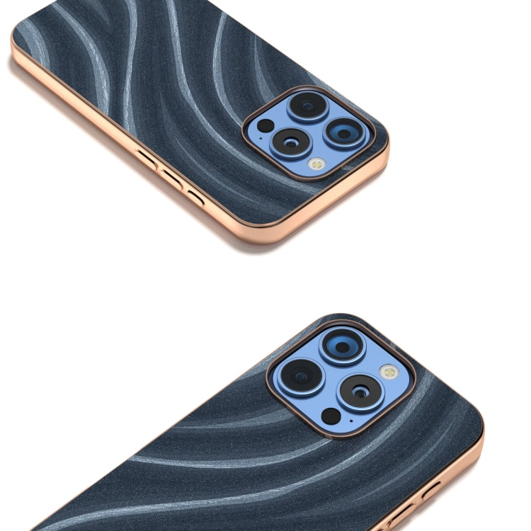 For iPhone 16 Pro Max Nano Electroplating Galactic Pattern Protective Phone Case