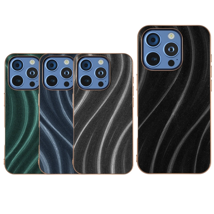 For iPhone 16 Pro Max Nano Electroplating Galactic Pattern Protective Phone Case