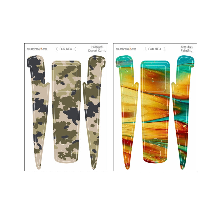 For DJI Neo 2pcs Combo Drone Body Protective Stickers