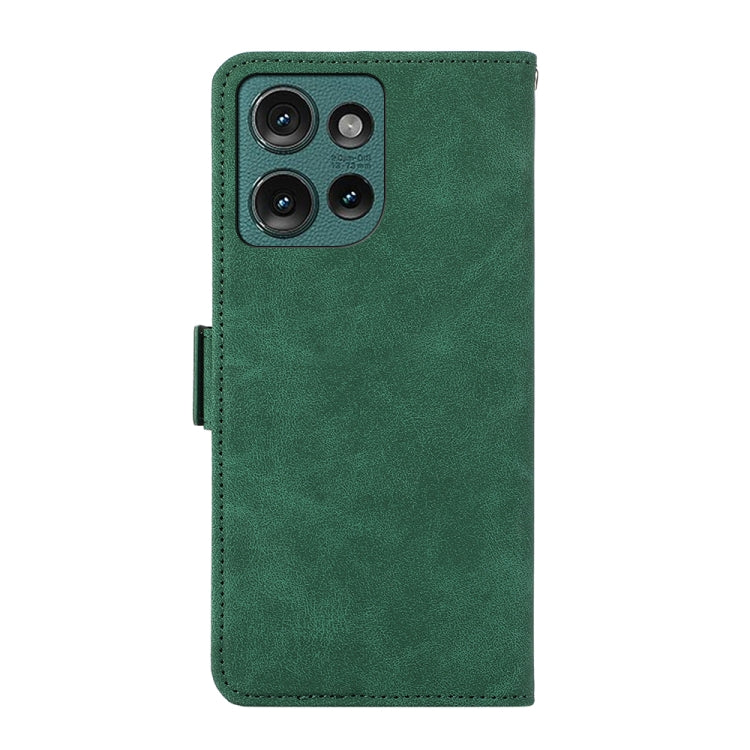 For Motorola Edge 50 5G Global ABEEL Frosted Magnetic RFID Leather Phone Case