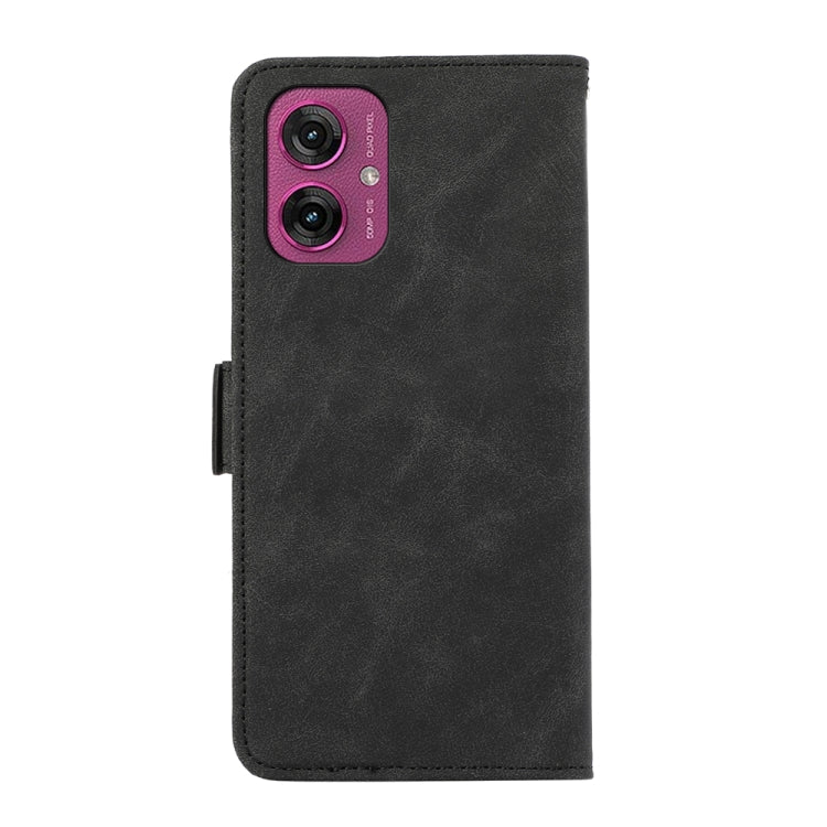 For Motorola Moto G55 5G ABEEL Frosted Magnetic RFID Leather Phone Case