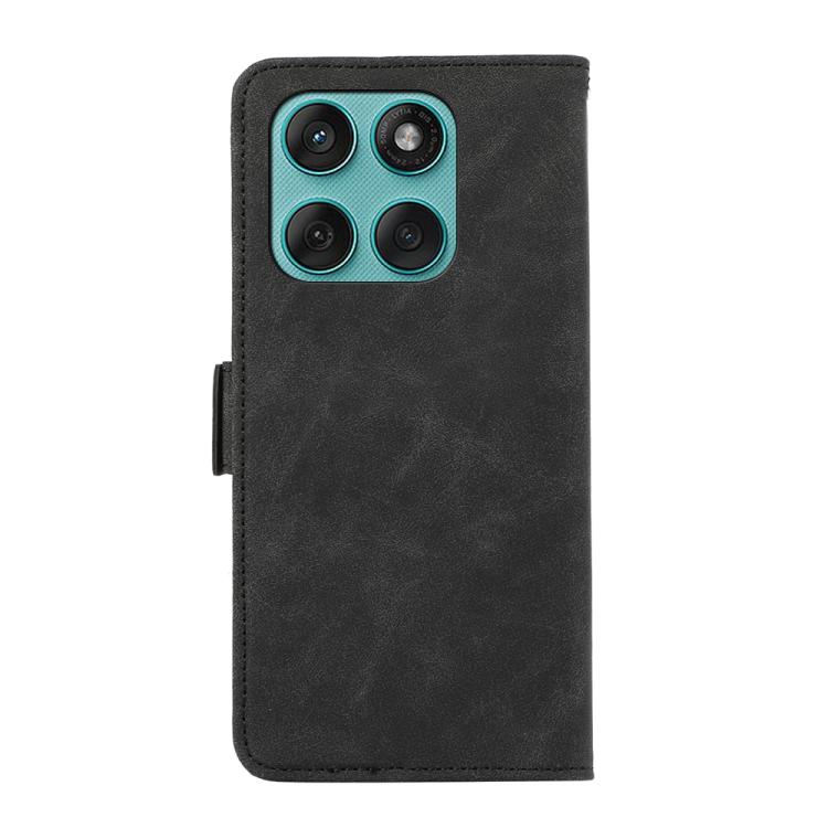 For Motorola Edge 60 Fusion ABEEL Frosted Magnetic RFID Leather Phone Case