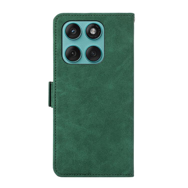 For Motorola Edge 60 Fusion ABEEL Frosted Magnetic RFID Leather Phone Case