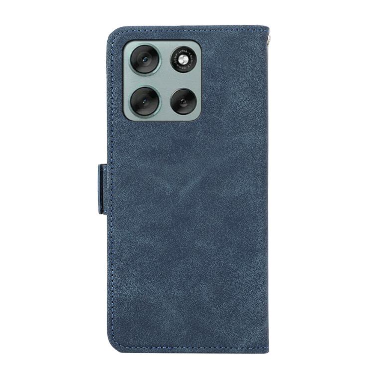 For Motorola Moto G86 5G ABEEL Frosted Magnetic RFID Leather Phone Case