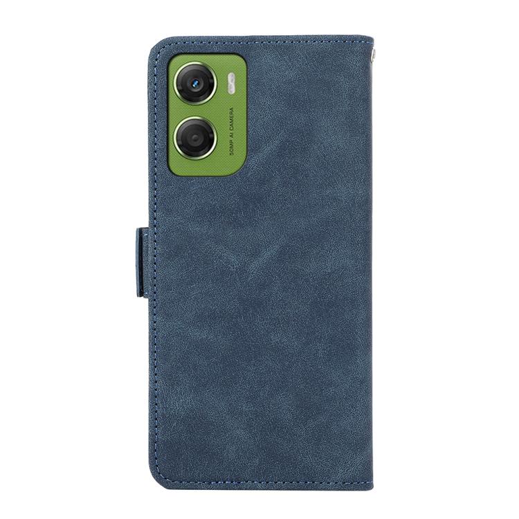 For Motorola Moto G06 4G ABEEL Frosted Magnetic RFID Leather Phone Case