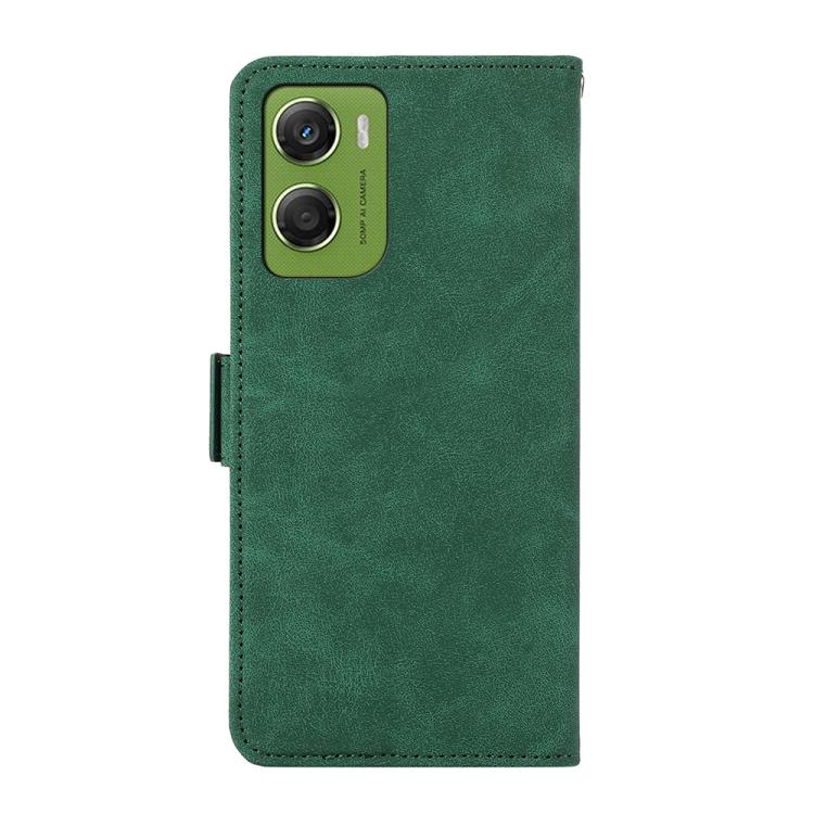For Motorola Moto G06 4G ABEEL Frosted Magnetic RFID Leather Phone Case