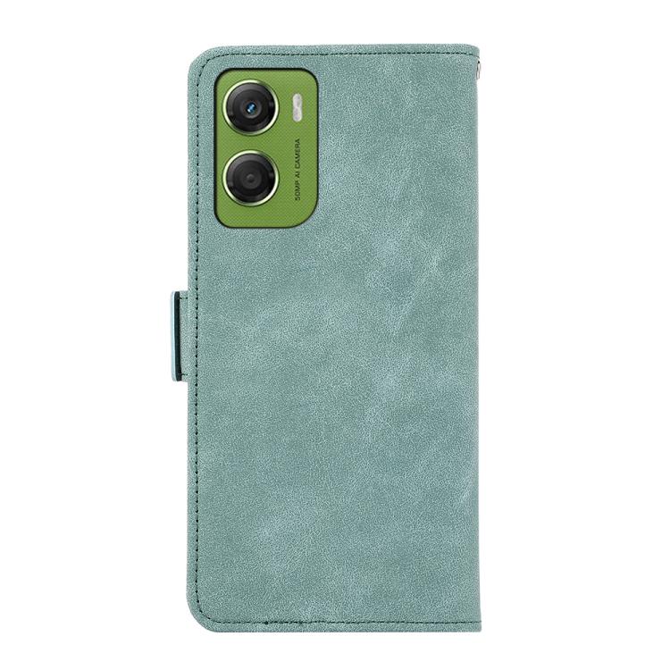 For Motorola Moto G06 4G ABEEL Frosted Magnetic RFID Leather Phone Case