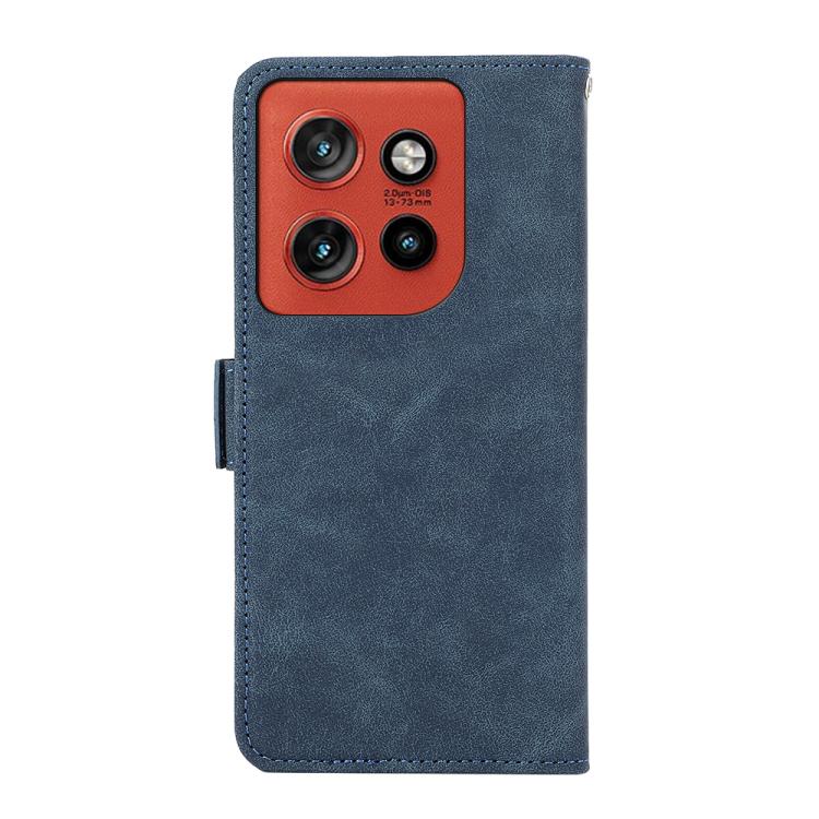For Motorola Edge 60 Neo 5G ABEEL Frosted Magnetic RFID Leather Phone Case
