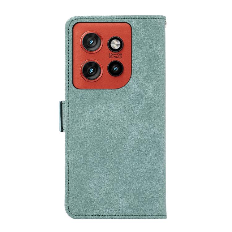 For Motorola Edge 60 Neo 5G ABEEL Frosted Magnetic RFID Leather Phone Case