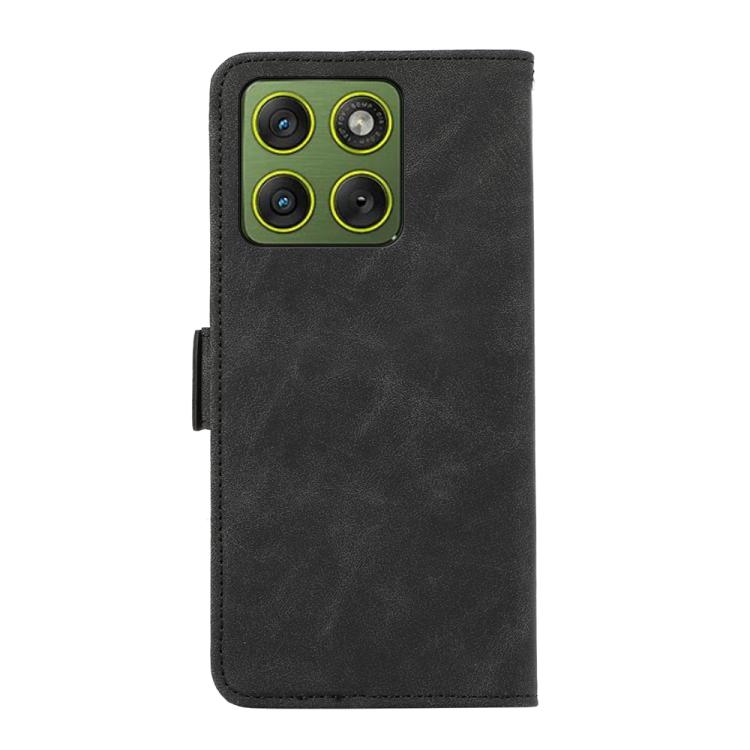 For Motorola Edge 70 5G ABEEL Frosted Magnetic RFID Leather Phone Case