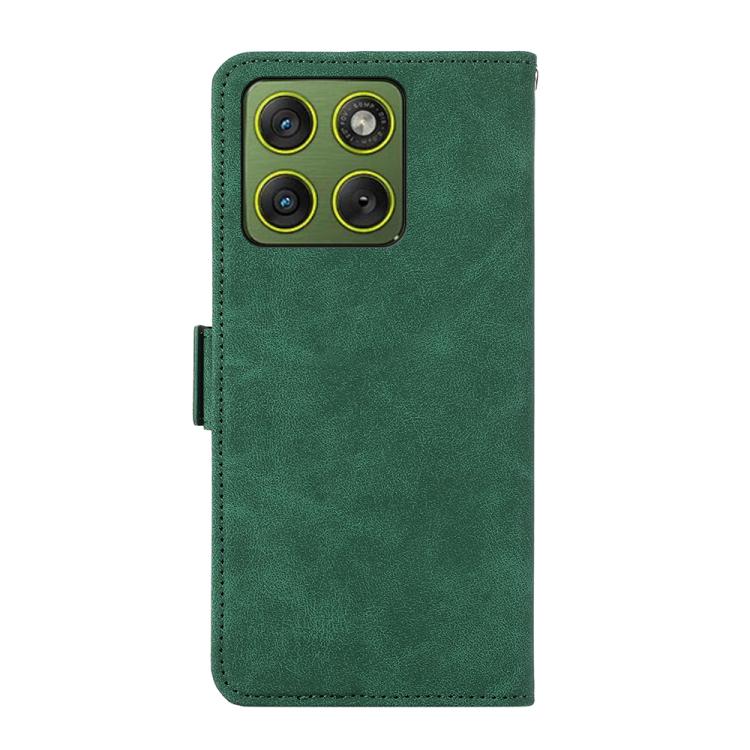 For Motorola Edge 70 5G ABEEL Frosted Magnetic RFID Leather Phone Case