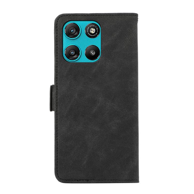 For Motorola Moto G57 Power/G67 Power ABEEL Frosted Magnetic RFID Leather Phone Case