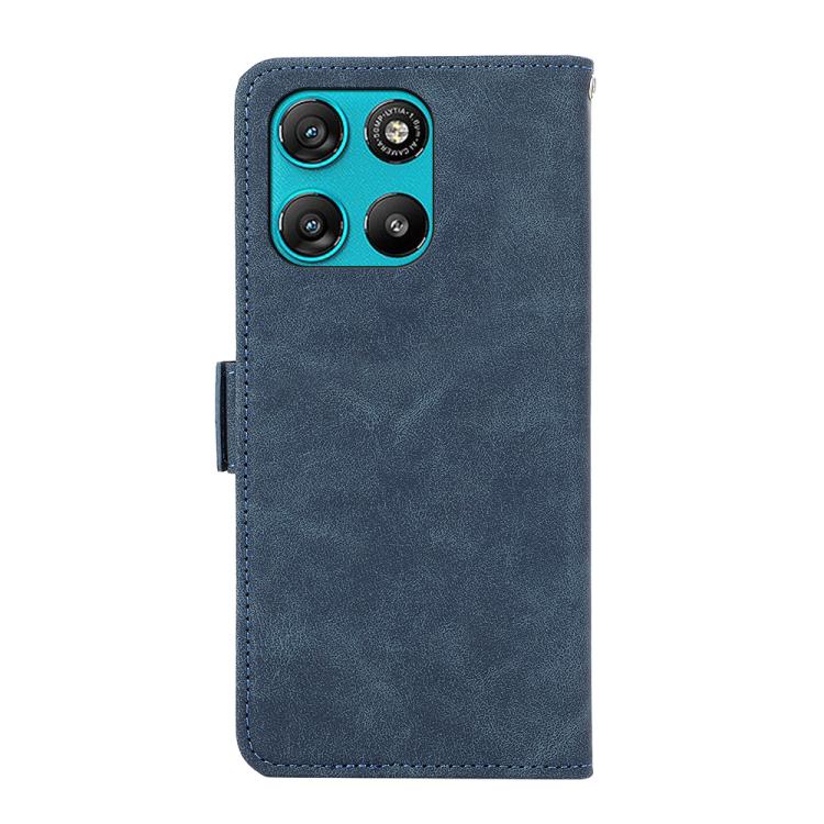 For Motorola Moto G57 Power/G67 Power ABEEL Frosted Magnetic RFID Leather Phone Case