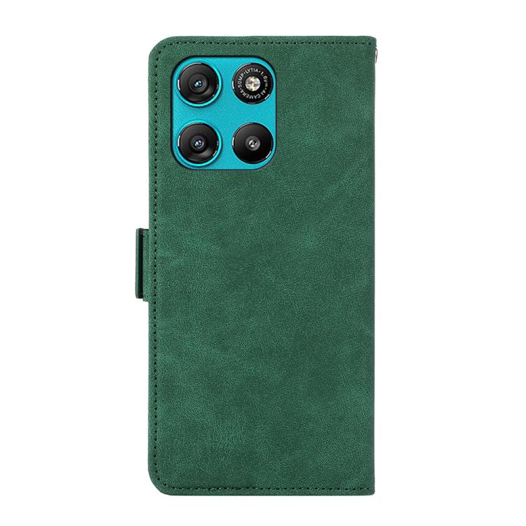 For Motorola Moto G57 Power/G67 Power ABEEL Frosted Magnetic RFID Leather Phone Case