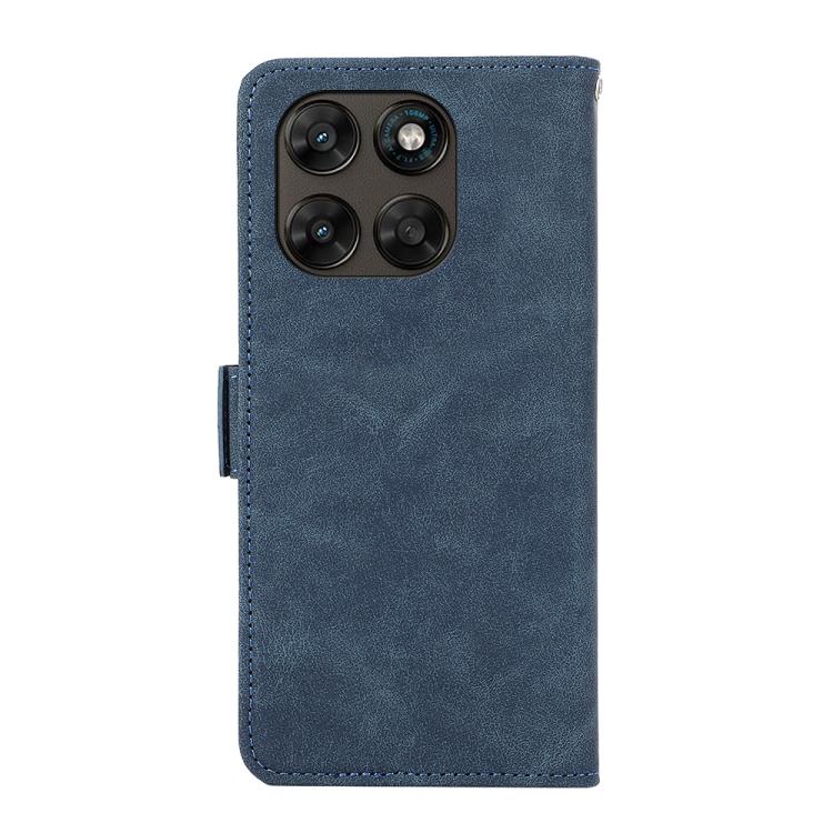 For Motorola Moto G77 5G / G67 5G ABEEL Frosted Magnetic RFID Leather Phone Case