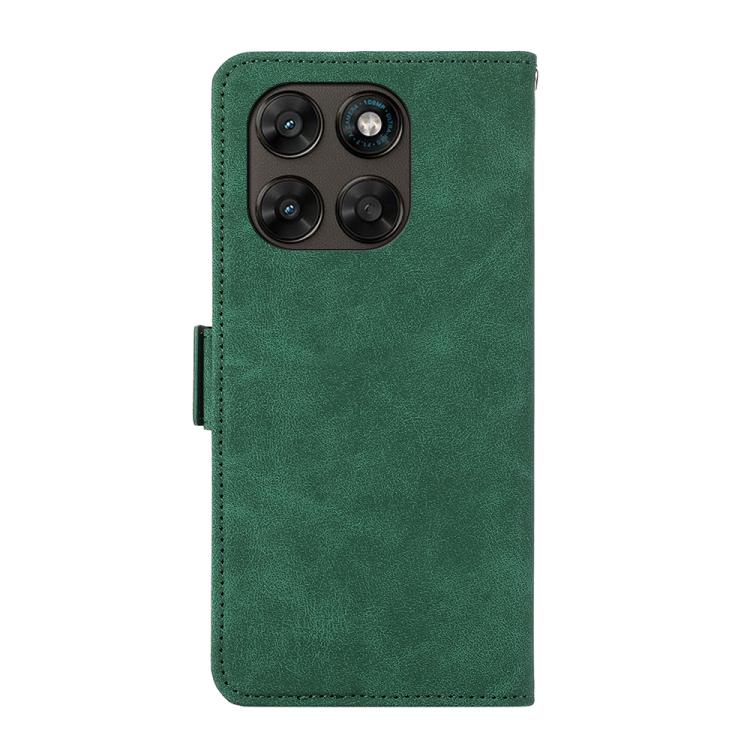 For Motorola Moto G77 5G / G67 5G ABEEL Frosted Magnetic RFID Leather Phone Case