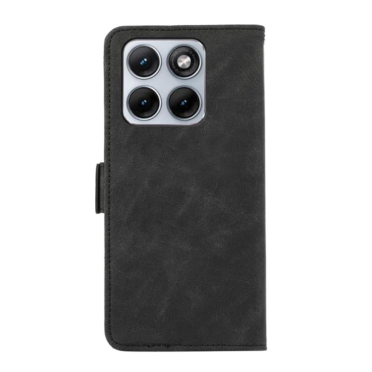 For Motorola Edge 70 Fusion 5G ABEEL Frosted Magnetic RFID Leather Phone Case