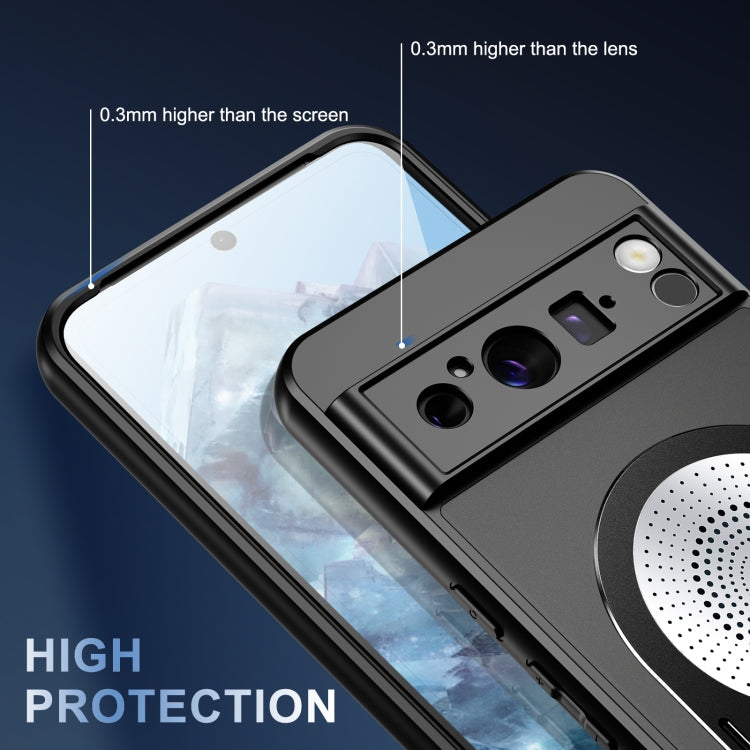 For Google Pixel 8 Pro Heat Dissipation Aromatherapy MagSafe Holder Phone Case