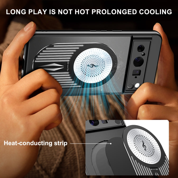 For Google Pixel 8 Pro Heat Dissipation Aromatherapy MagSafe Holder Phone Case