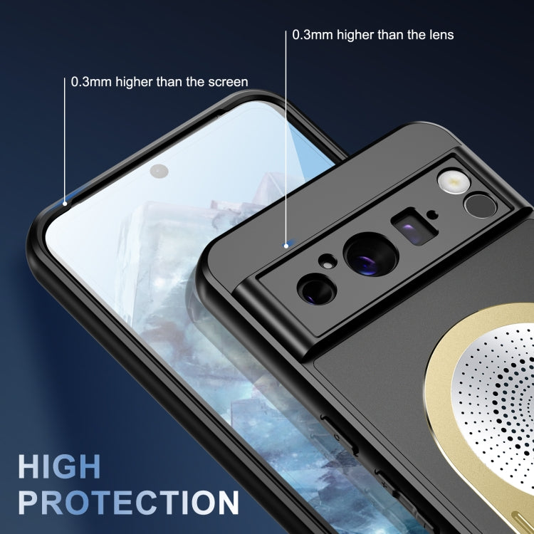 For Google Pixel 8 Pro Heat Dissipation Aromatherapy MagSafe Holder Phone Case