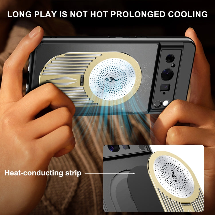 For Google Pixel 8 Pro Heat Dissipation Aromatherapy MagSafe Holder Phone Case