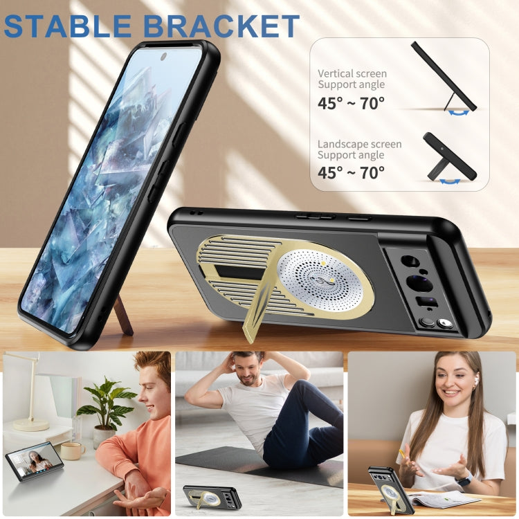 For Google Pixel 8 Pro Heat Dissipation Aromatherapy MagSafe Holder Phone Case
