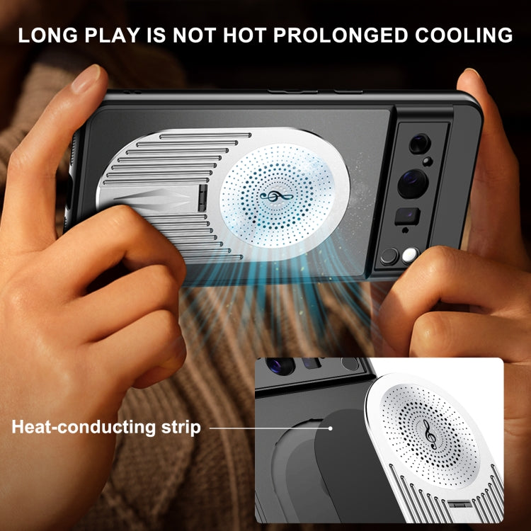 For Google Pixel 8 Pro Heat Dissipation Aromatherapy MagSafe Holder Phone Case