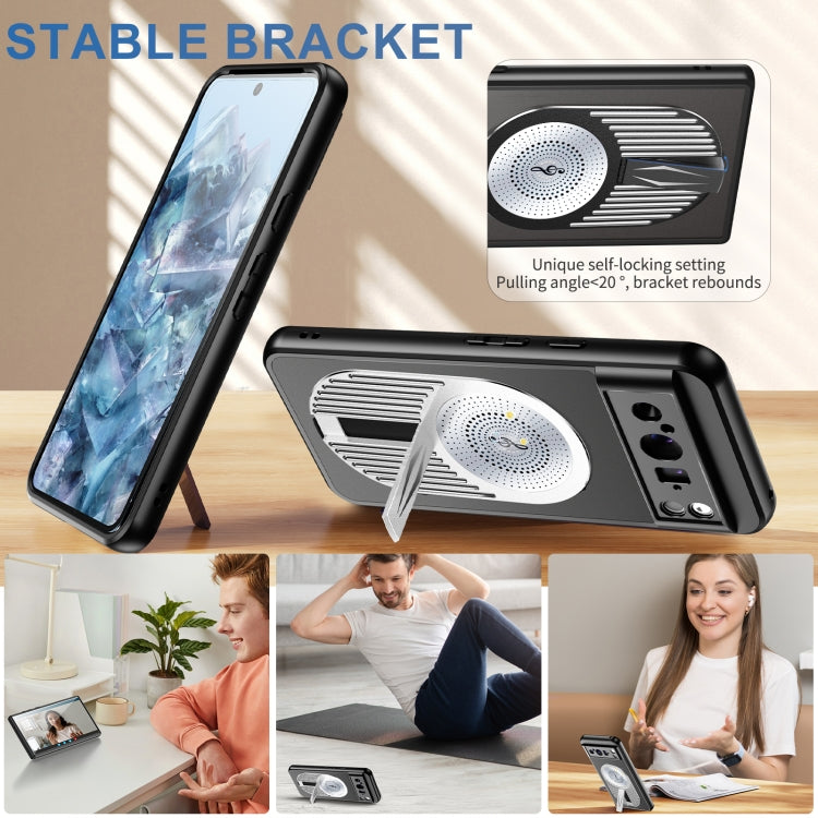 For Google Pixel 8 Pro Heat Dissipation Aromatherapy MagSafe Holder Phone Case