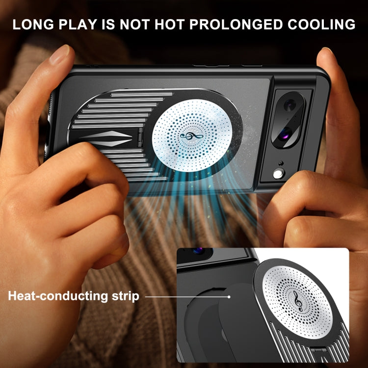 For Google Pixel 8 Heat Dissipation Aromatherapy MagSafe Holder Phone Case