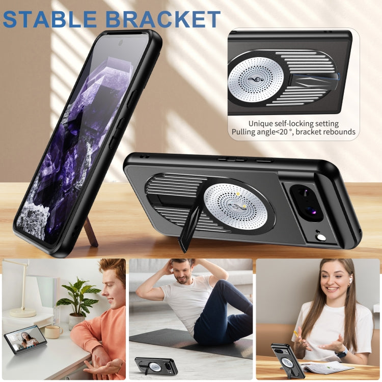 For Google Pixel 8 Heat Dissipation Aromatherapy MagSafe Holder Phone Case