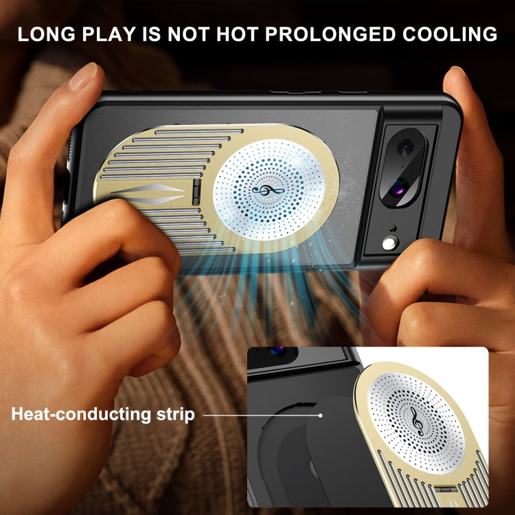 For Google Pixel 8 Heat Dissipation Aromatherapy MagSafe Holder Phone Case